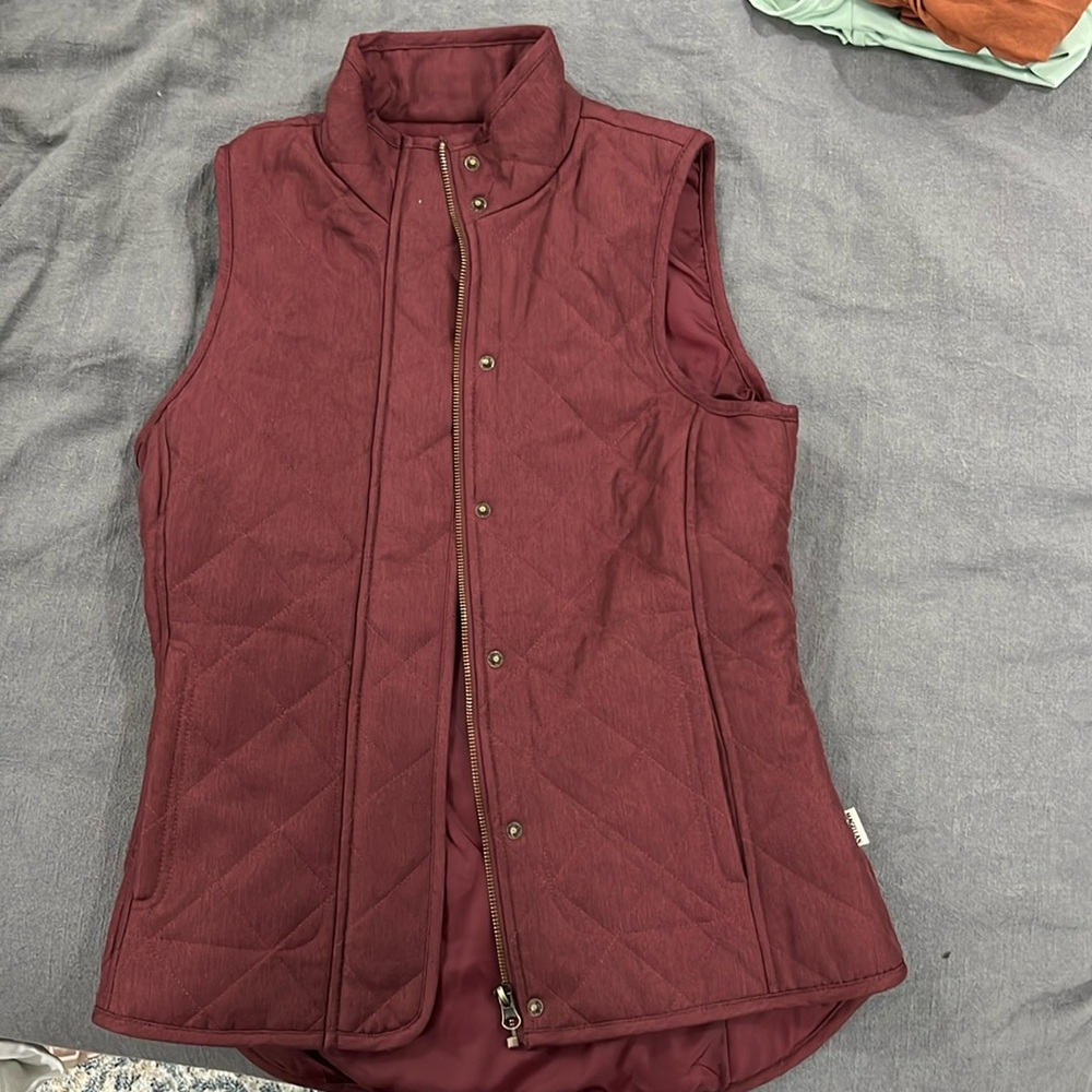 Maroon vest